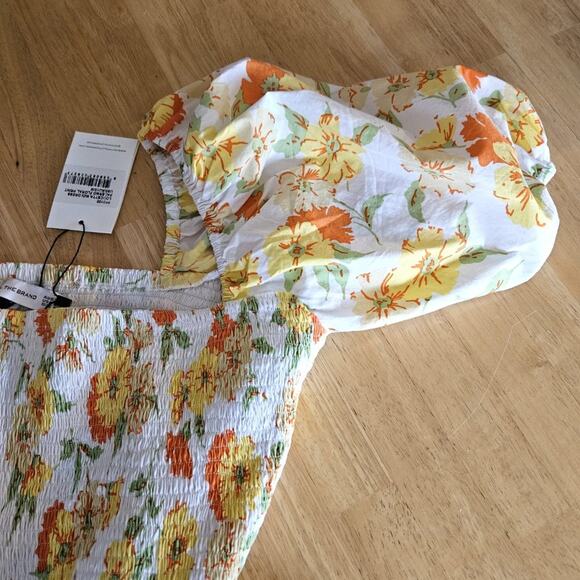 Faithfull The Brand Loucetta Midi Dress in Palermo Floral Print Size 6 NWT - Picture 7 of 11